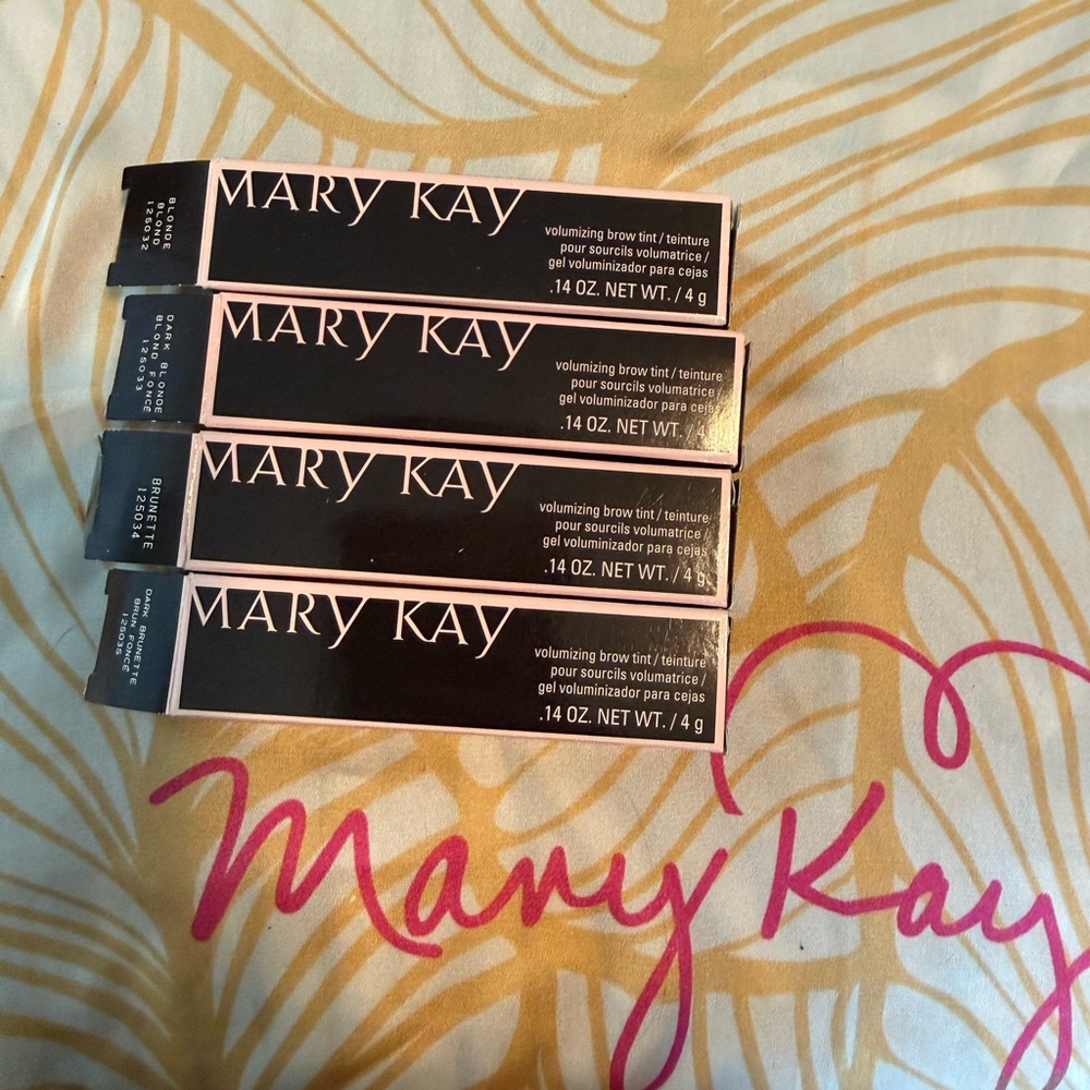 Mary Kay Volumizing Brow Tint - set of four